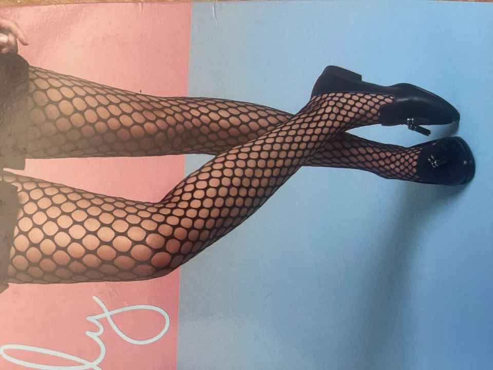 Dres Penti 30 DEN – Opac plasa romburi  mari Culoare Negru COMB