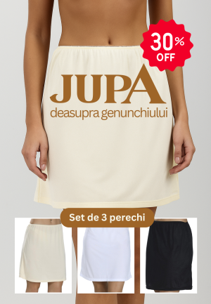 Set de 3 perechi, Jupă damă deasupra genunchiului