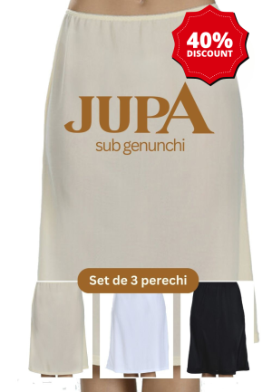 Set de 3 jupe damă sub genunchi