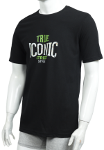 Tricou bărbați cu imprimeu TRUE ICONIC – croială lejeră