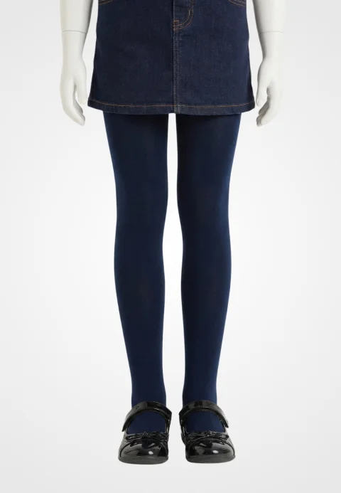 Dres fetițe Penti Micro 40 DEN- mat, opac, culoare bleumarin