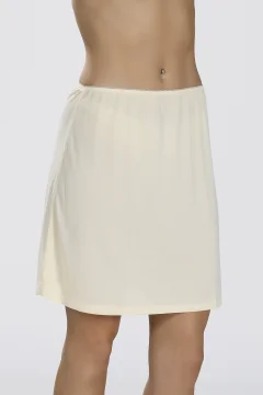 Jupă damă deasupra genunchiului, culoare bej
