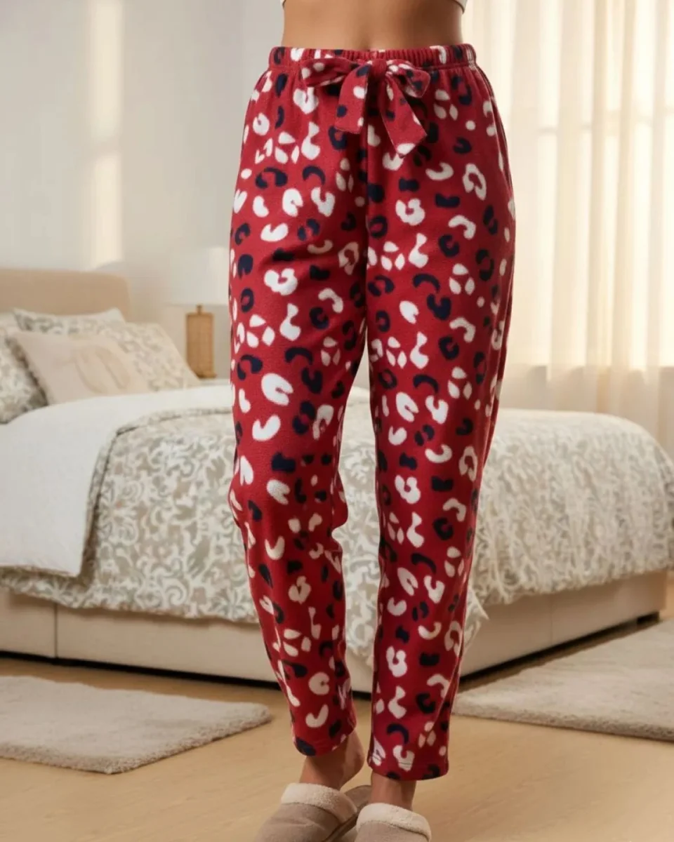 Pantaloni Dama Polar, Rosie, Model Abstract