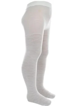 Dres fetițe Penti Pretty ,,Line'' 20 DEN-transparent, imprimeu linii, culoare alb