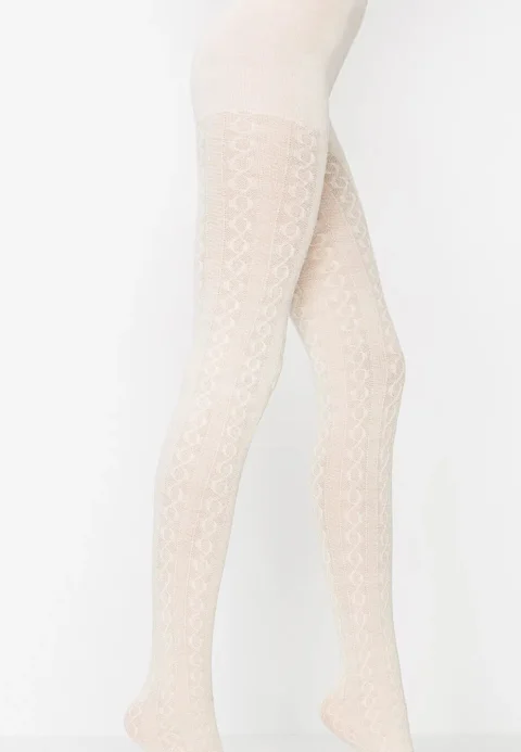 Dres damă Penti „Karina” 180 DEN- Bumbac, Opac, Culoare Vanilie