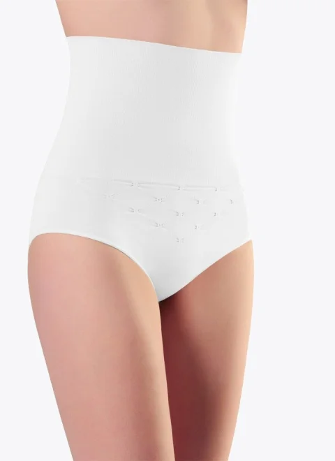 Corset Modelator cu Talie Înalta NBB, Alb