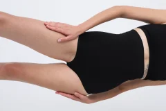 Chilot modelator clasic cu talie înaltă – negru