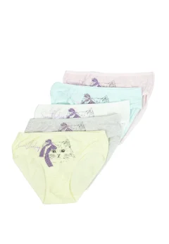 Set 5 chiloți fetițe – culori diverse PISICI