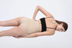 Chilot modelator clasic cu talie înaltă – bej