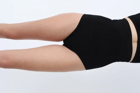 Corset modelator damă talie înaltă – negru