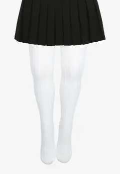 Dres pentru copii – alb cu dungi striate