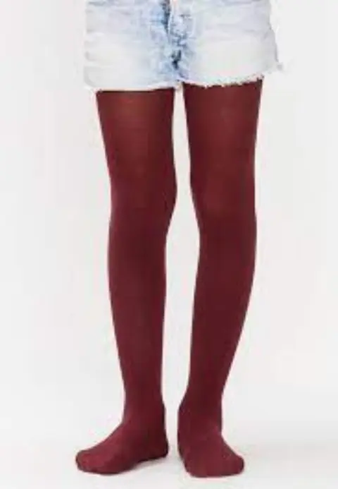 Dres fetițe Penti Extra Cotton 90 DEN- Visiniu