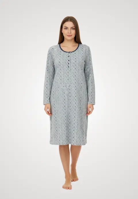 Cămașă de noapte gri inchis