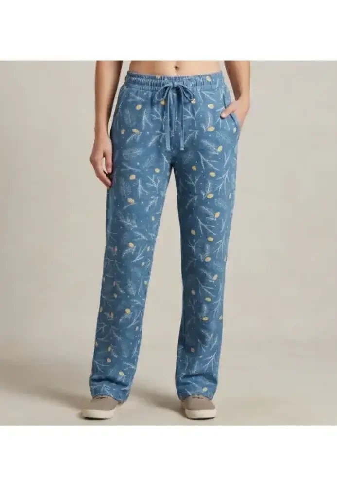 Pantaloni de damă cu buzunare si snur — imagine 2