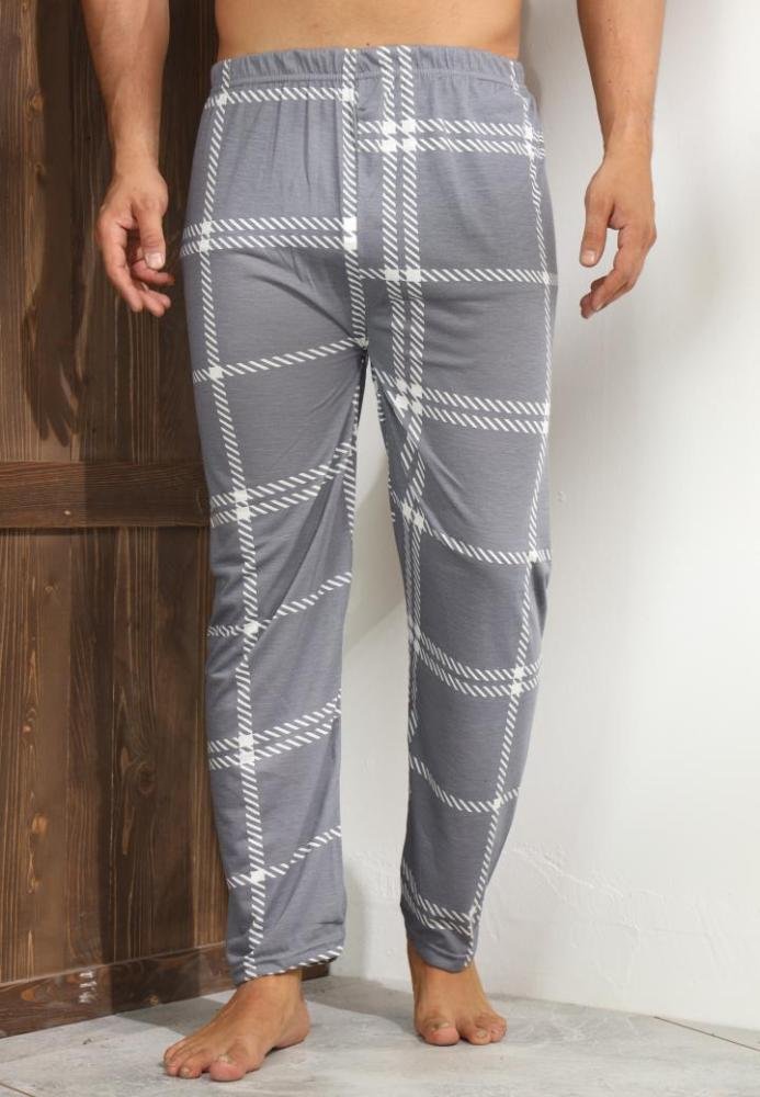 Set 2 Perechi Pantaloni de Casă Bărbați – Carouri Elegante și Confortabile — imagine 2