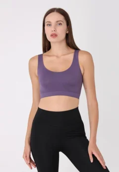 Bustieră Damă Mov cu Bretele Late, Fără Push-Up – Confortabilă și Elegantă (Kopya)