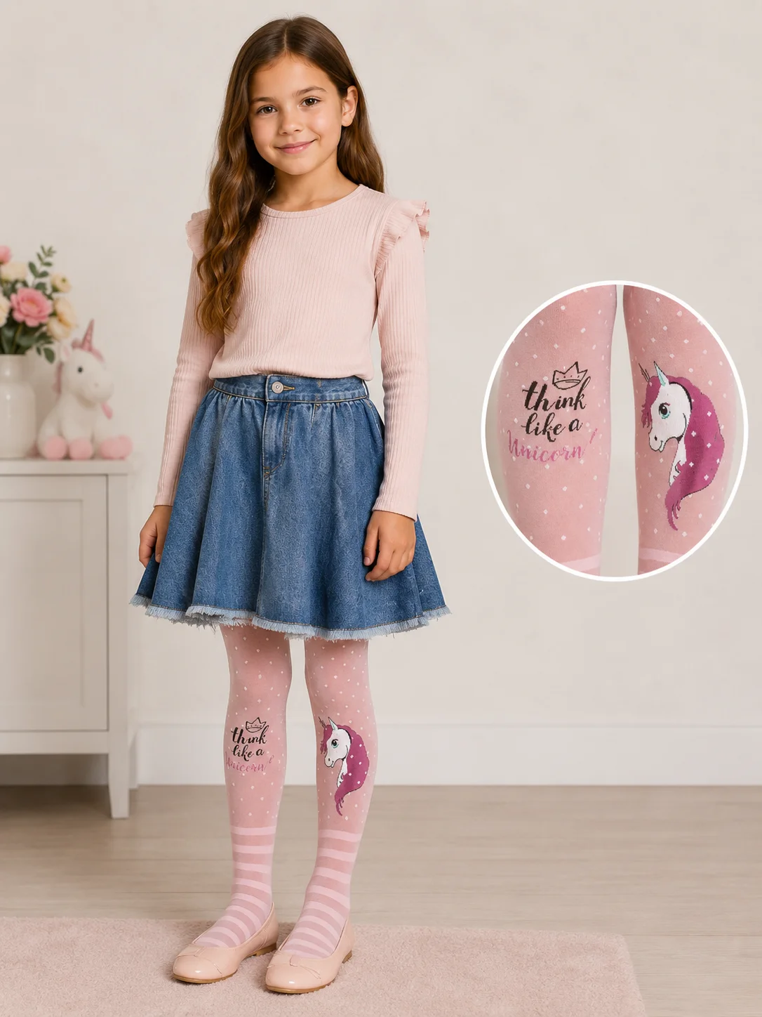 Dres Penti Pretty ,,Unicorn'' 30 DEN-