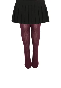 Dres pentru copii – visiniu cu dungi