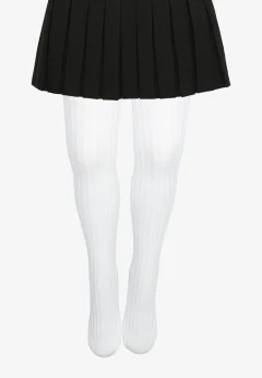 Dres pentru copii – alb cu dungi striate