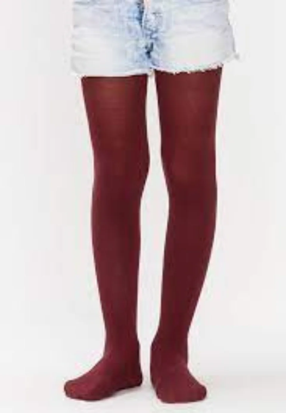 Dres fetițe Penti Extra Cotton 90 DEN- Visiniu