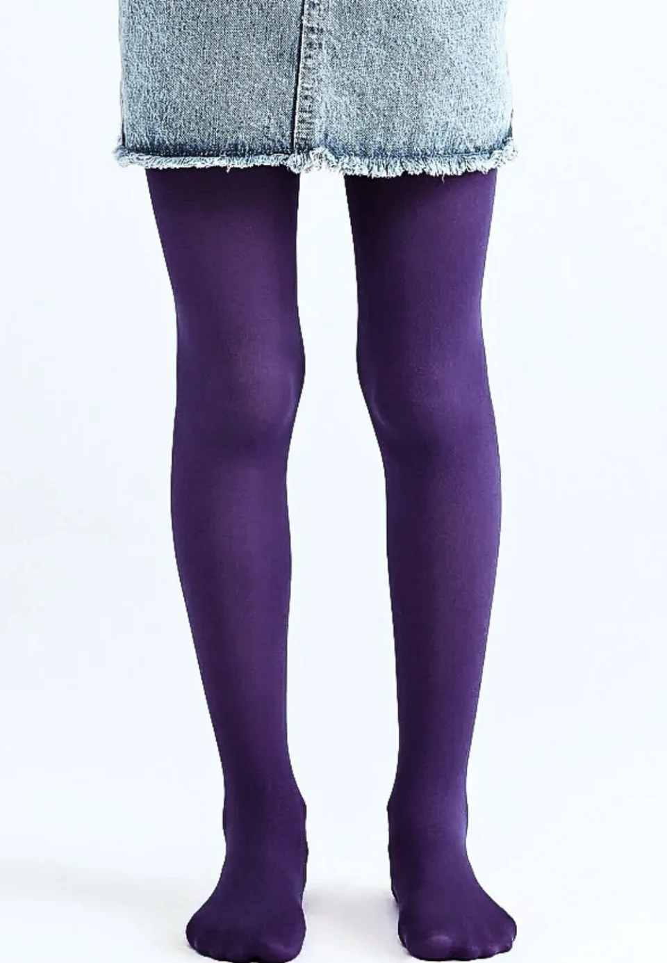 Dres fetițe Penti Pretty Micro 40 DEN- mat, opac, culoare mov inchis