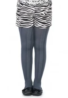 Dres Penti Pretty ,,Gilda'' 60 den- imprimeu tip croșetat, culoare grafit