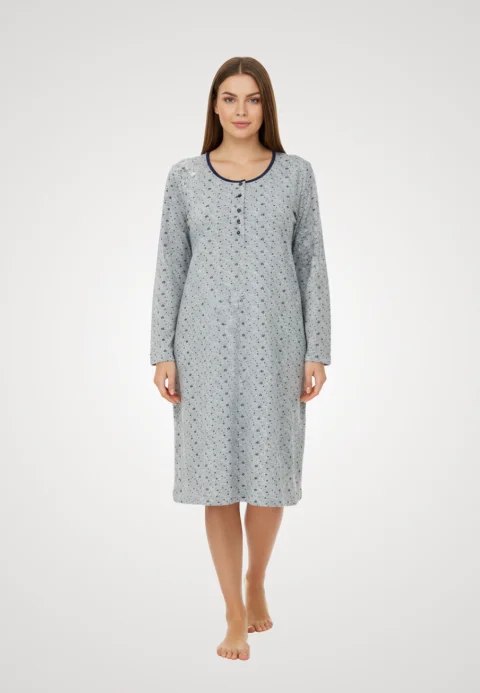 Cămașă de noapte gri inchis