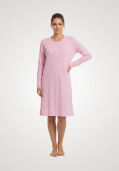 Cămașă de noapte roz inchis