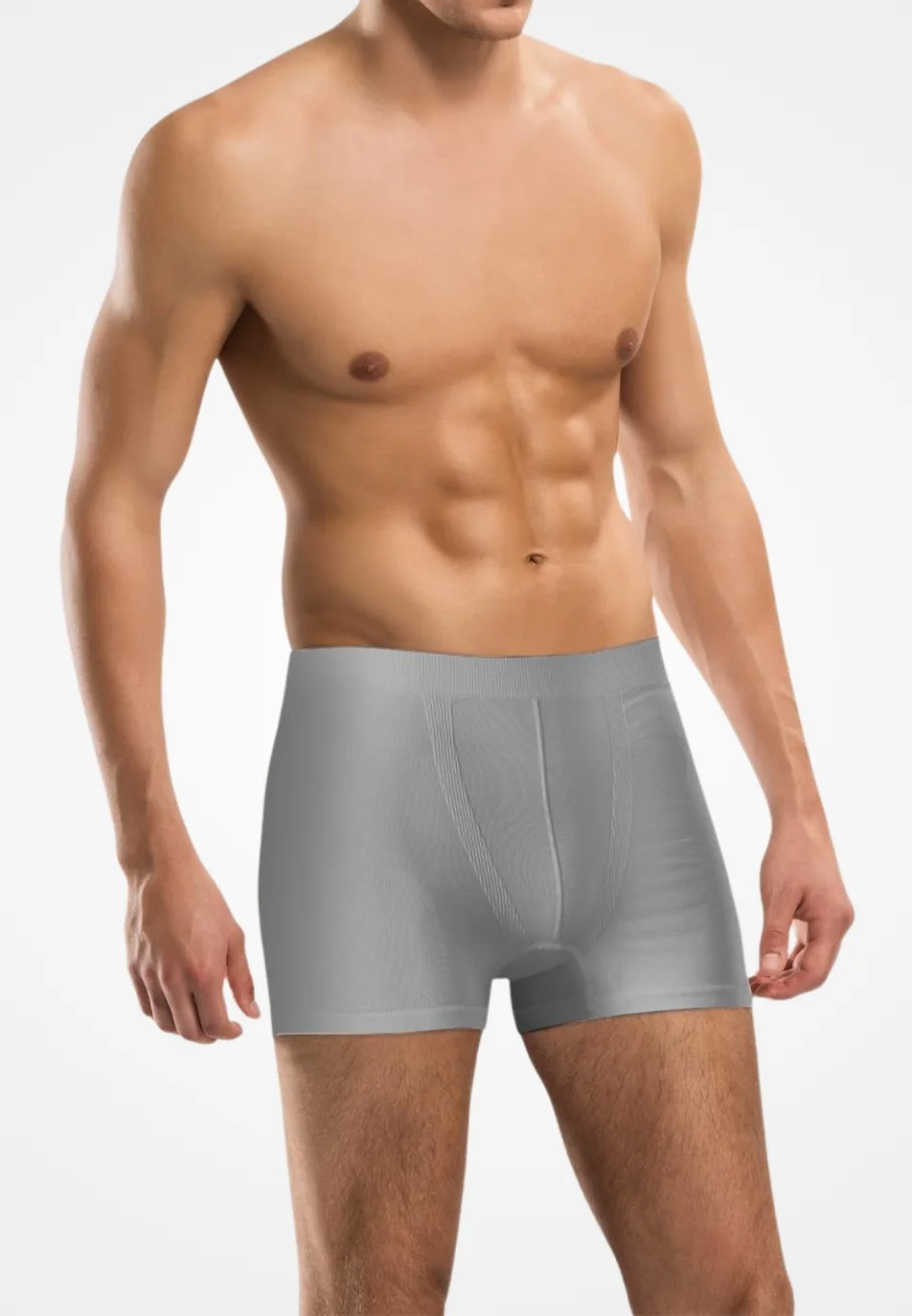 Chilot tip boxeri pentru bărbați, material comfortabil, culoare gri