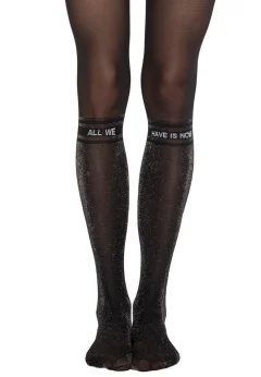 Dres Penti Lovely ,,On Time'' 50 DEN -cu Imprimeu „All We Have Is Now”