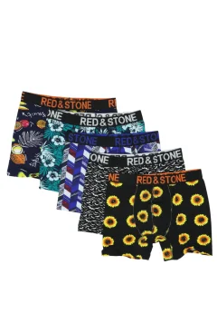 Set 5 Boxeri Bărbătești – Diverse Modele, Bumbac