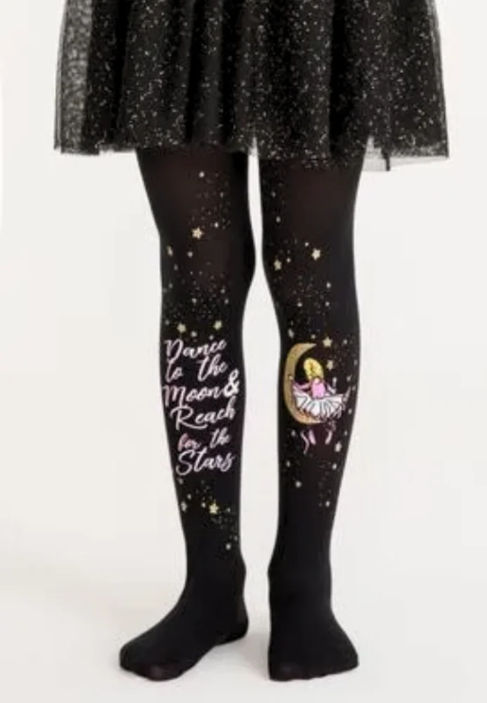 Dres fetițe Penti Pretty Dream Fairy”,  30 den ,Negru