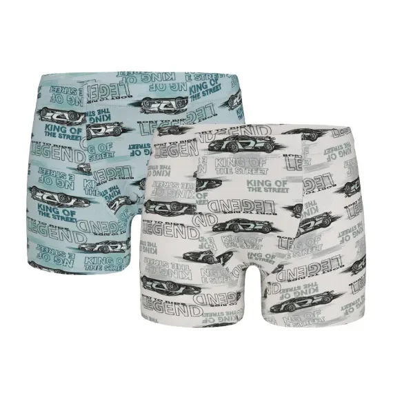 Set 2 Boxeri pentru Băieți cu Model masini — imagine 1