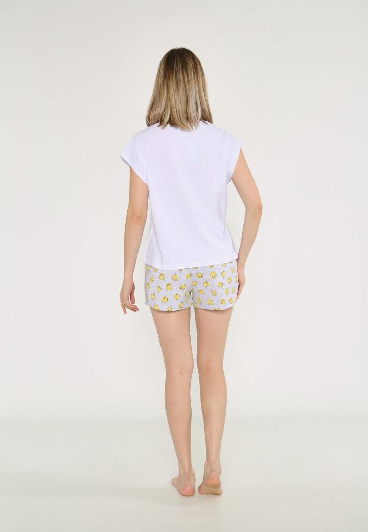 Pijama damă Looney Tunes cu imprimeu Tweety