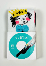 Dres fetițe Penti Young ,,BOY GIRL'', bumbac- mat, opac, alb