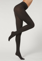 Dres Penti Lovely 50 DEN ,,Doris" – Model Raiat, culoare kaki