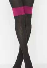 Dres Penti Trendy din Bumbac „Fluffy''- Negru