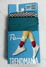 Set șosete scurte Penti Trendmania– Dublu strat (dres verde + plasă albastră)