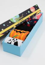 Set 5 Perechi Șosete Unisex Serena – Multicolore, cu Imprimeuri Vesele, în Cutie Cadou