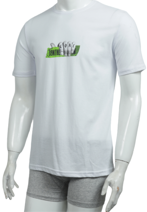 Tricou bărbați cu imprimeu COAL – croială lejeră