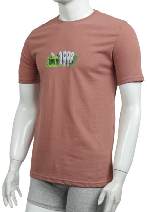 Tricou bărbați cu imprimeu COAL – croială lejeră