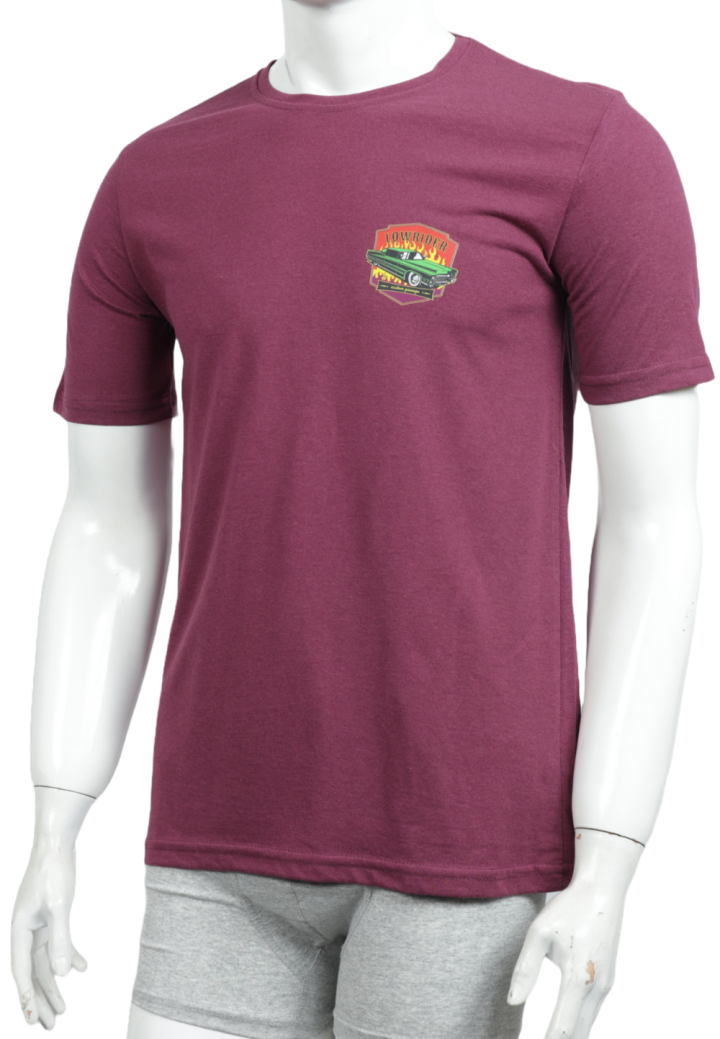 Tricou bărbați cu imprimeu LOWRIDER – croială lejeră