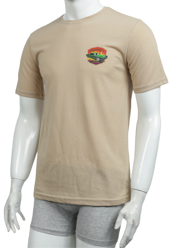 Tricou bărbați cu imprimeu LOWRIDER – croială lejeră