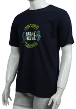 Tricou bărbați cu imprimeu NICE – croială lejeră