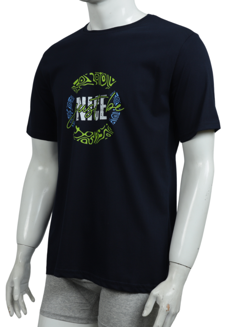 Tricou bărbați cu imprimeu NICE – croială lejeră