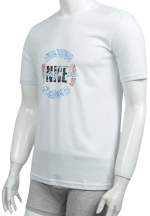 Tricou bărbați cu imprimeu NICE – croială lejeră