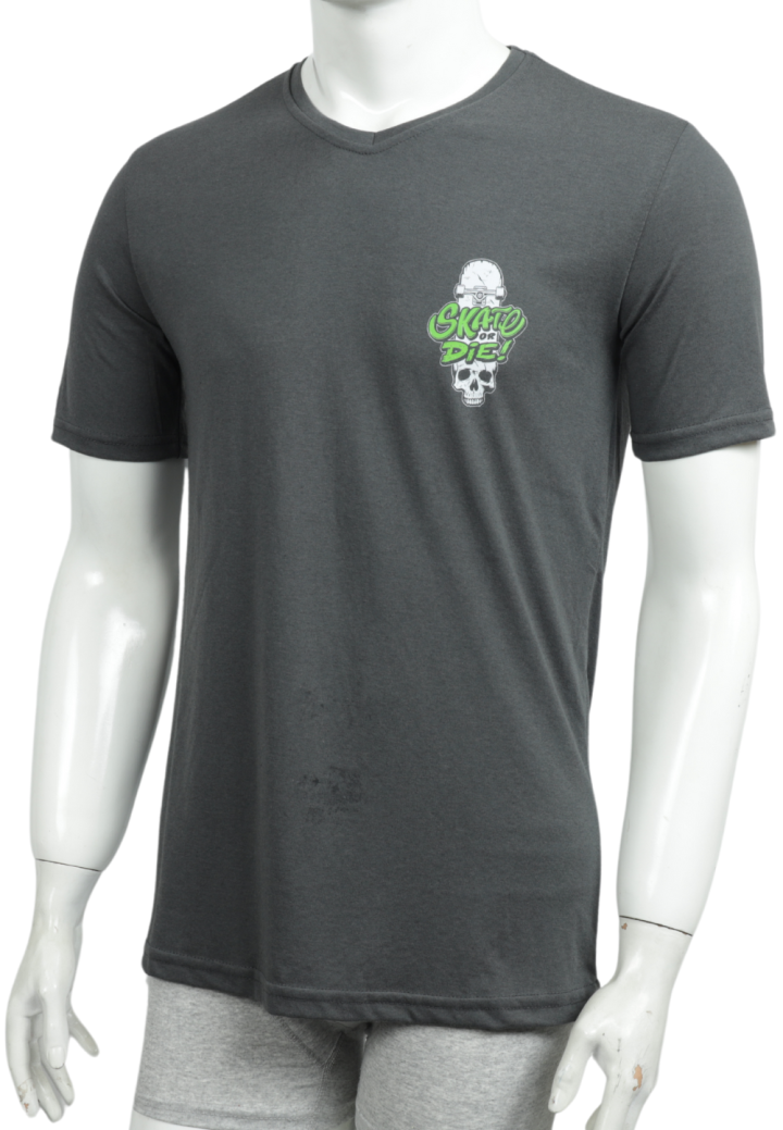 Tricou bărbați cu imprimeu SKATE – croială lejeră