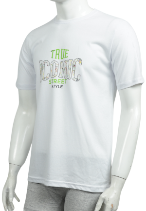 Tricou bărbați cu imprimeu TRUE ICONIC – croială lejeră