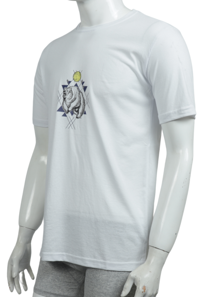Tricou bărbați cu imprimeu URS – croială lejeră