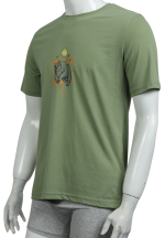Tricou bărbați cu imprimeu URS – croială lejeră